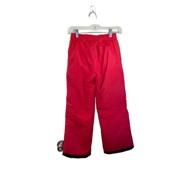 Zeroxposur girls, pink snow pants snap front front pockets youth size 7/8 - Picture 3 of 7